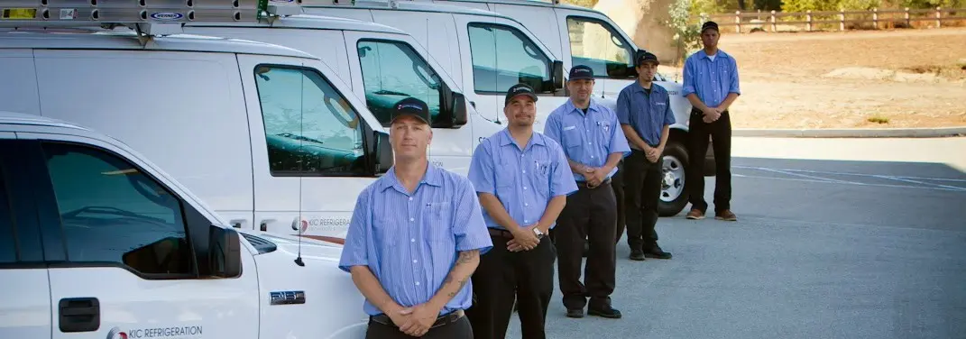 KIC Refrigeration crew ready for Mini Split Repair jobs across Hawaiian Paradise Park